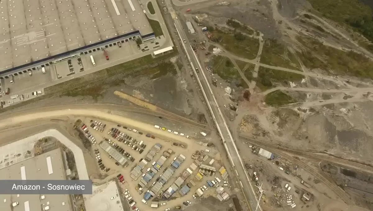 Amazon Sosnowiec — realizacja RT INDUSTRIAL